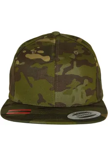 Flexfit Klassieke camo snapbackpet in Multicam Tropic, voorkant