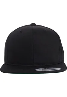Flexfit Kinder Snapback pet Pro-style Twill in BLACK, voorkant
