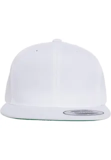 Flexfit Kinder Snapback pet Pro-style Twill in WHITE, voorkant