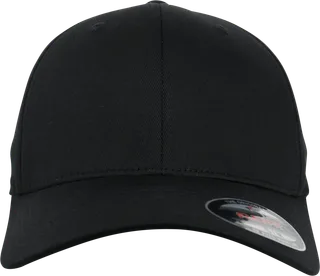 Flexfit Pet Flexfit van biologisch katoen in BLACK, voorkant