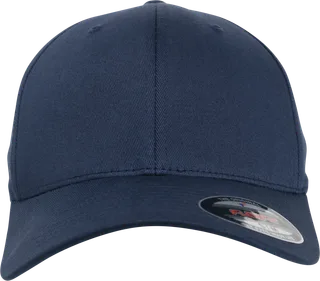 Flexfit Pet Flexfit van biologisch katoen in NAVY, voorkant