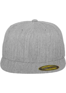 Flexfit Pet Premium 210 Fitted in HEATHER, voorkant