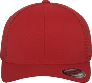 Flexfit Pet Tactel Mesh in RED, voorkant