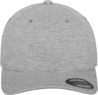 Flexfit 6-panel Jersey pet in HEATHER, voorkant