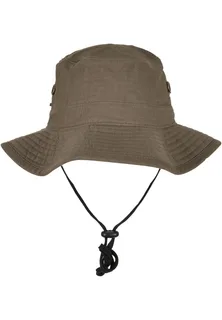 Flexfit Hoed Angler in Dark Olive, voorkant