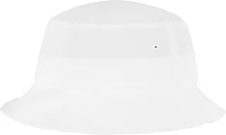 Flexfit Katoenen bob Flexfit in WHITE, voorkant