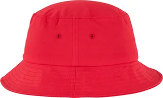 Flexfit Katoenen bob Flexfit in RED, voorkant