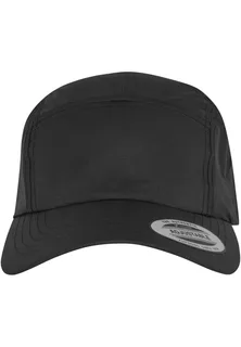 Flexfit Unisex Jockey cap in BLACK, voorkant