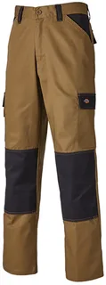 Dickies Everyday werkbroek in Khaki Beige / Black, voorkant