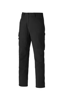Dickies LEAD IN FLEX broek in Black, voorkant