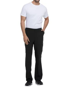 Dickies Medical Herenbroek met trekkoordje standard taille in Black, voorkant