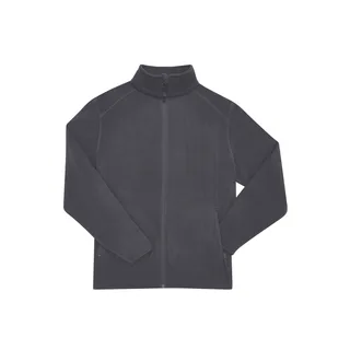 B&C Uniseks Reset Fleece in Dark Grey, voorkant