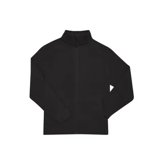 B&C Uniseks Reset Fleece in Black, voorkant