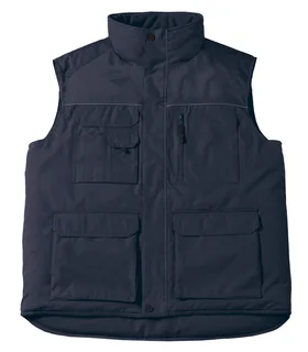 B&C Expert Pro Bodywarmer in Navy, voorkant