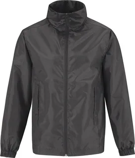 B&C Windjack Id.601 / Men in Dark Grey, voorkant
