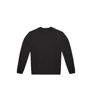 B&C Uniseks sweater met ronde hals ID.332 in Black, voorkant
