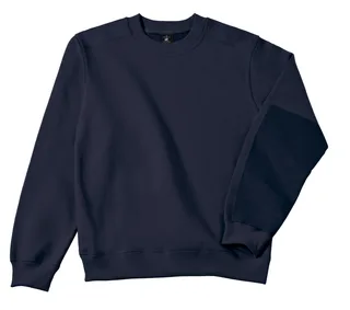 B&C Pro Hero Pro workwear sweater in Navy, voorkant