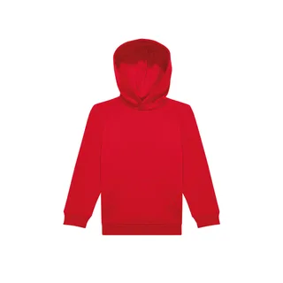 B&C Hoodie ID.333 in Red, voorkant