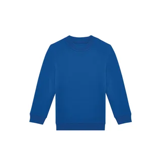 B&C Sweater C ID.332, ronde hals in Royal Blue, voorkant