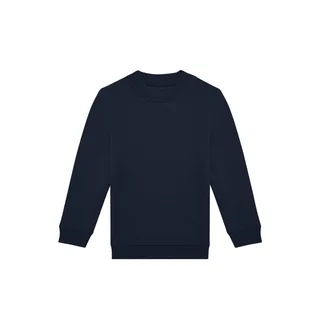 B&C Sweater C ID.332, ronde hals in Navy, voorkant