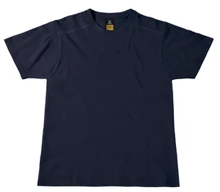 B&C Pro Perfect Pro Workwear T-shirt in Navy, voorkant