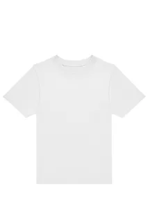 B&C T-shirt kids #E190 in White, voorkant