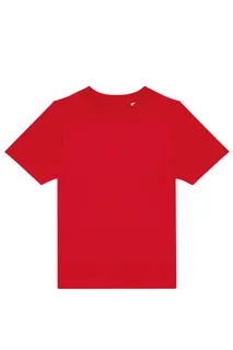 B&C T-shirt kids #E190 in Red, voorkant
