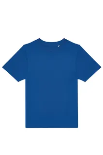 B&C T-shirt kids #E190 in Royal Blue, voorkant