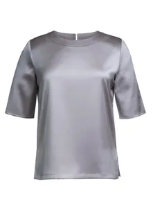Brook Taverner Blouse Ravenna in Grey, voorkant