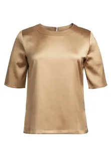 Brook Taverner Blouse Ravenna in Gold, voorkant