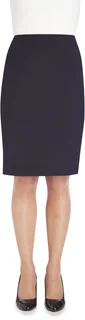 Brook Taverner Rechte Rok Numana in Navy, voorkant