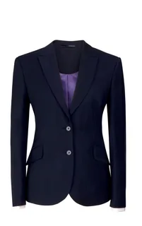 Brook Taverner Getailleerd Colbert Novara in Navy, voorkant