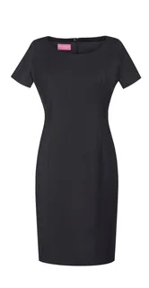 Brook Taverner Jurk Teramo in Black, voorkant