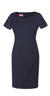 Brook Taverner Jurk Teramo in Navy, voorkant