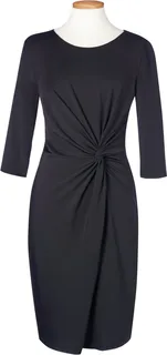 Brook Taverner Jurk Neptune in Black, voorkant