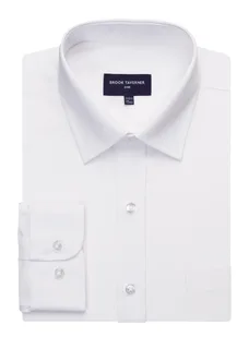 Brook Taverner Overhemd Vulcan in White, voorkant