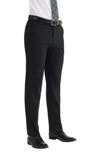 Brook Taverner Monaco Broek in Black, voorkant