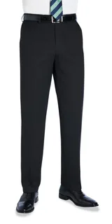 Brook Taverner Pantalon Phoenix in Black, voorkant