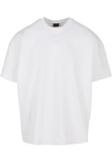 Build Your Brand Zwaar urban T-shirt in White, voorkant