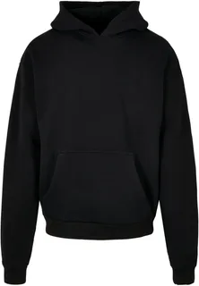 Build Your Brand Zware hoodie in Black, voorkant