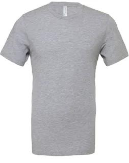 BELLA+CANVAS Heather jersey T-shirt met korte mouwen in Athletic Heather, voorkant
