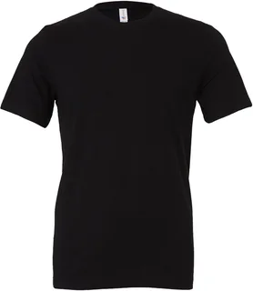 BELLA+CANVAS Jersey T-shirt met korte mouwen in Black, voorkant