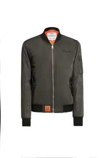 Bombers Original Men's Original bomber jacket in Dark Khaki, voorkant
