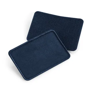 Beechfield Cotton removable patch in French Navy, voorkant