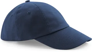 Beechfield Low-profile drill cotton cap in French Navy, voorkant