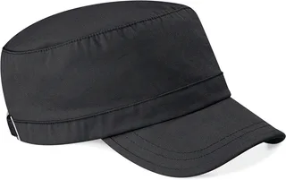 Beechfield Legerpet in Black, voorkant