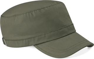 Beechfield Legerpet in Olive Green, voorkant