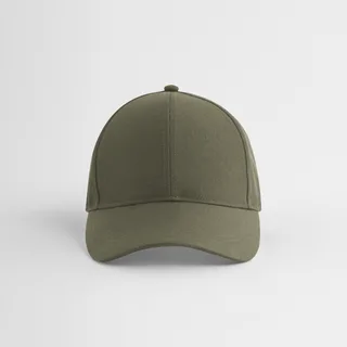 Beechfield Water-resistant lifestyle cap in Olive Green, voorkant