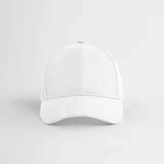 Beechfield Water-resistant lifestyle cap in White, voorkant