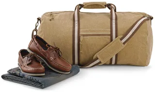 Quadra Vintage canvas weekend bag – foto 3
